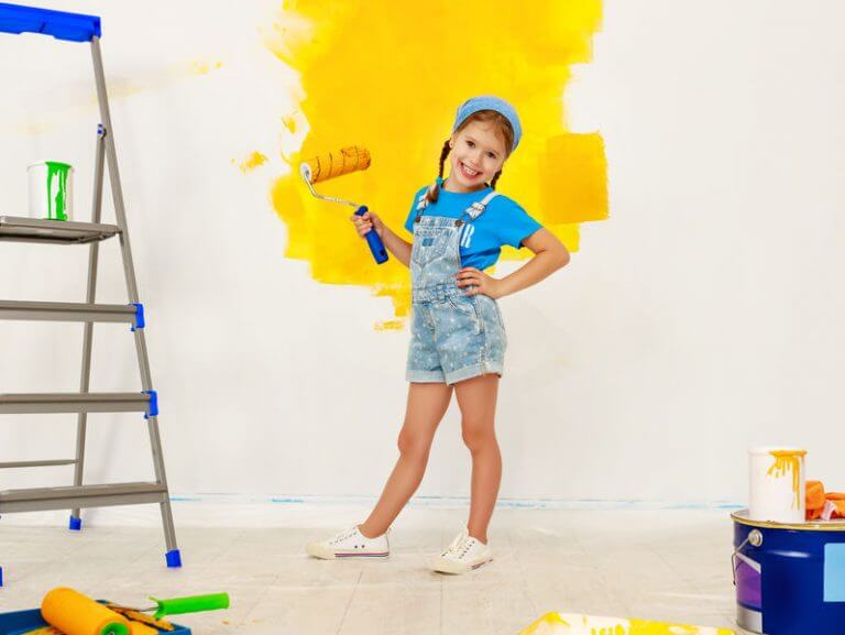 Comment peindre une chambre en deux couleurs