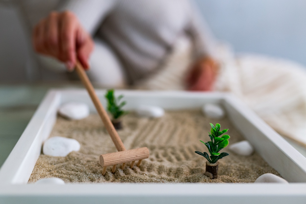 Jardin Zen Miniature et Bienfaits