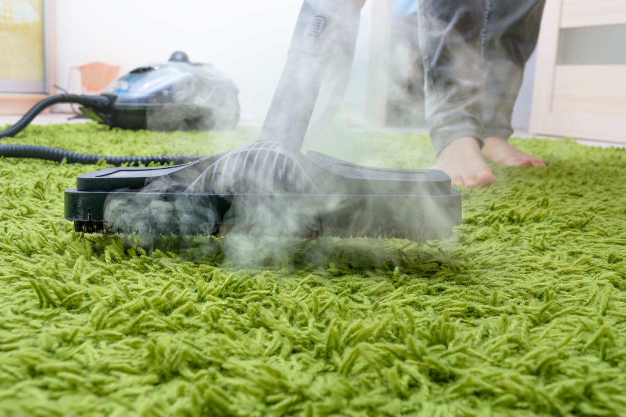 nettoyer à la vapeur un tapis