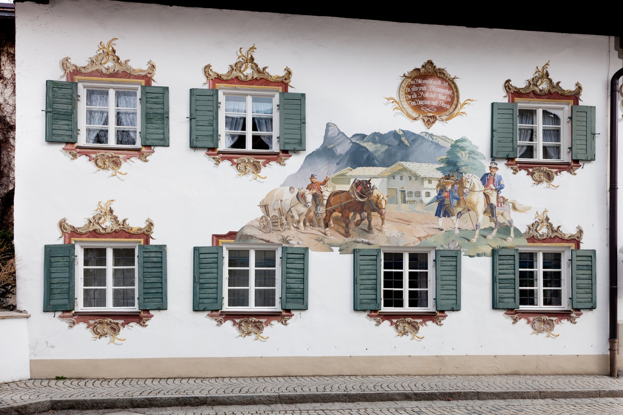 trompe l'oeil fenêtres - déco murale