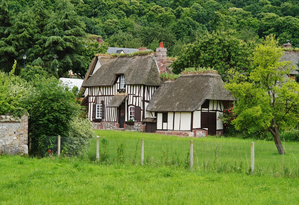 chaumières normandie