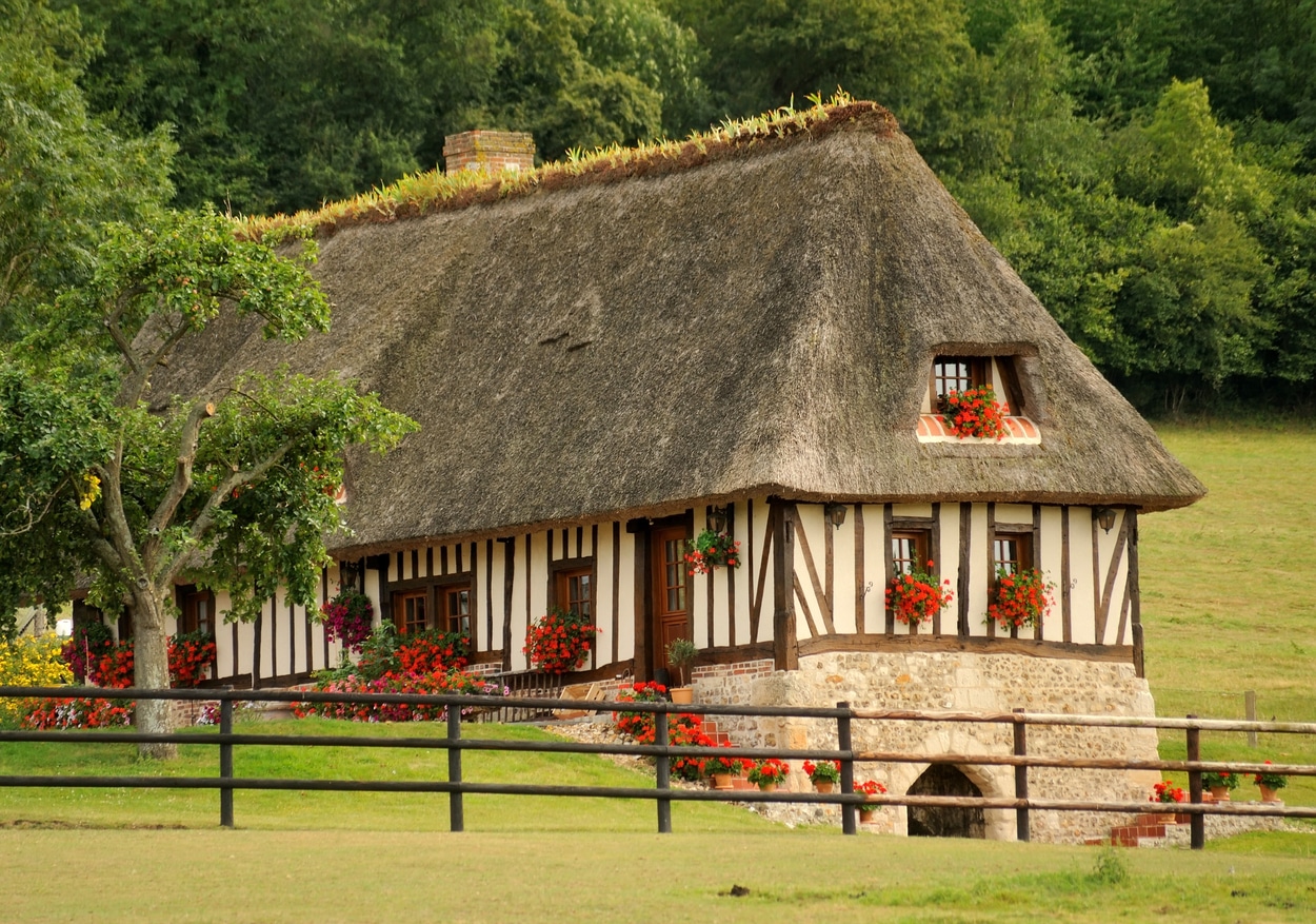 maison normande - chaumière