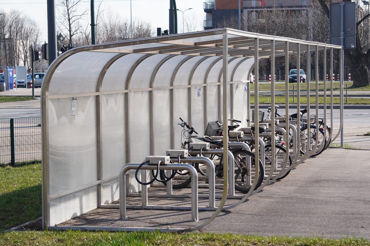 abris vélo moderne