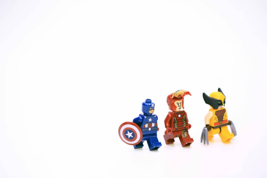 figurines des Avengers