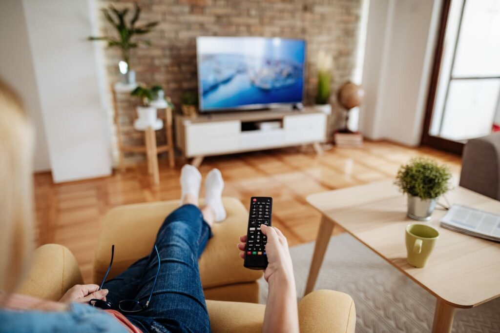 recul optimal canapé télévision