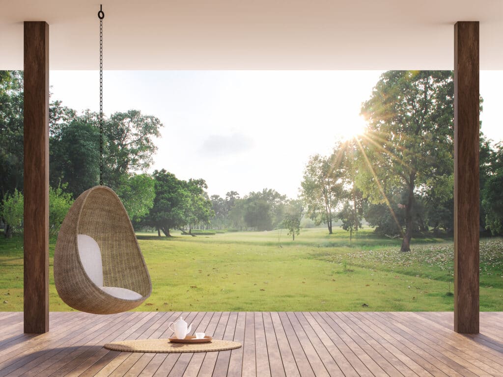 créer une terrasse dans le jardin