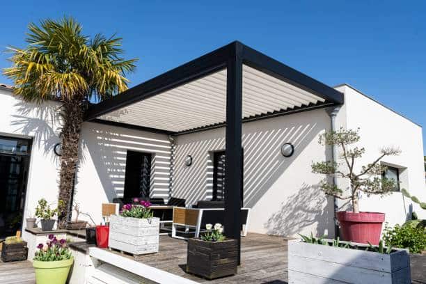 Pergola pour aménagement extérieur maison